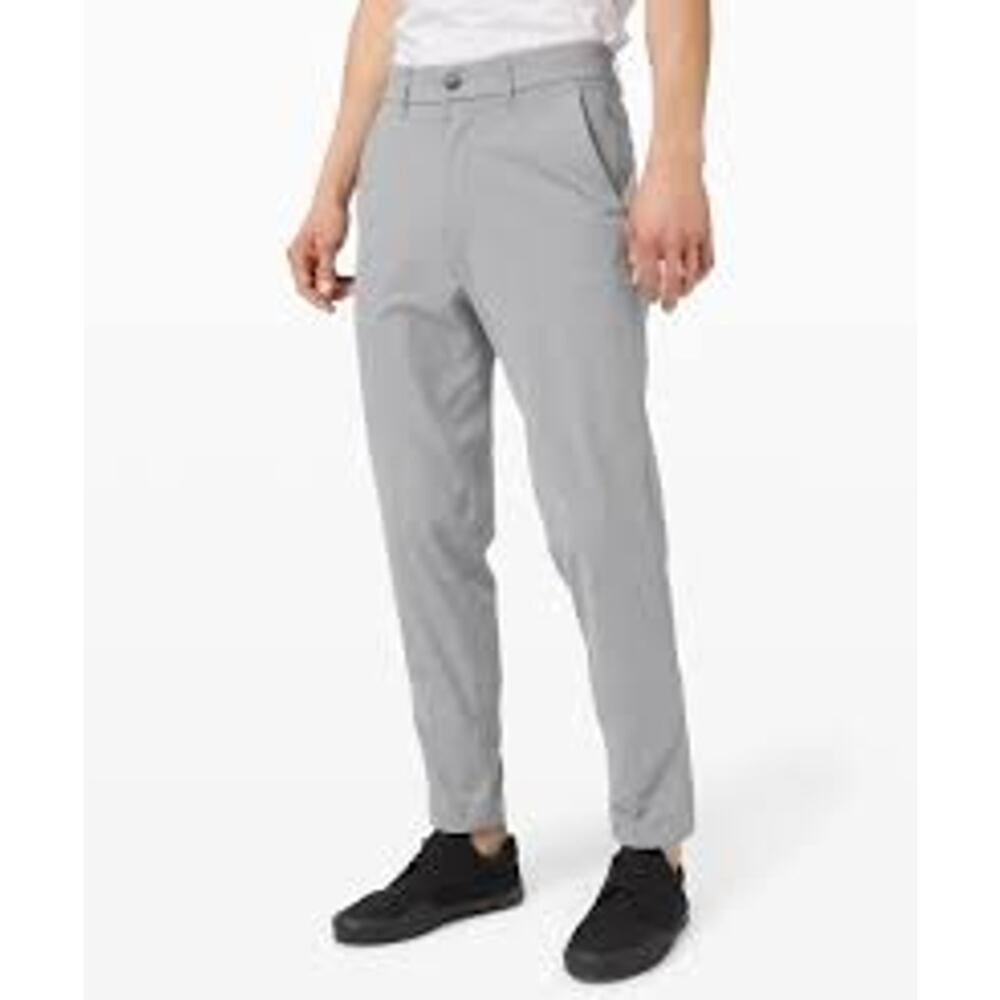 Lululemon Commission Classic-Tapered Golf Pants Mens 36 Rhino Gray